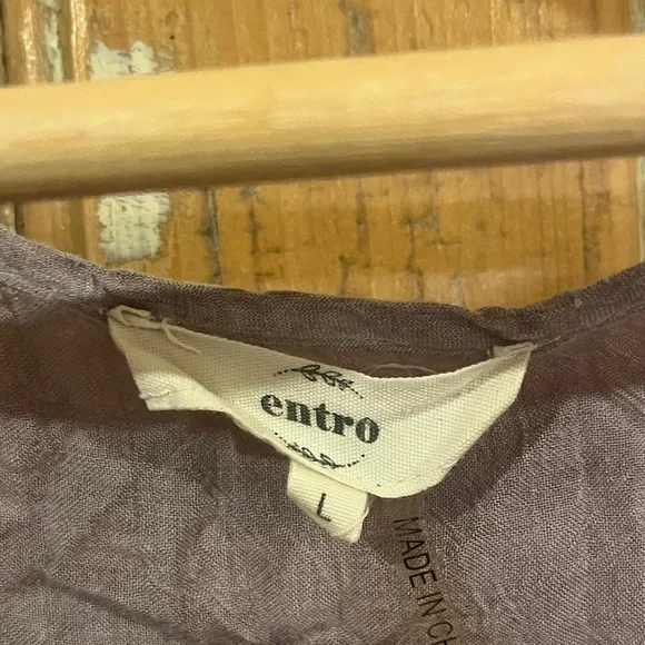 Entro Lavender Sleeveless Dress - Picture 3 of 4